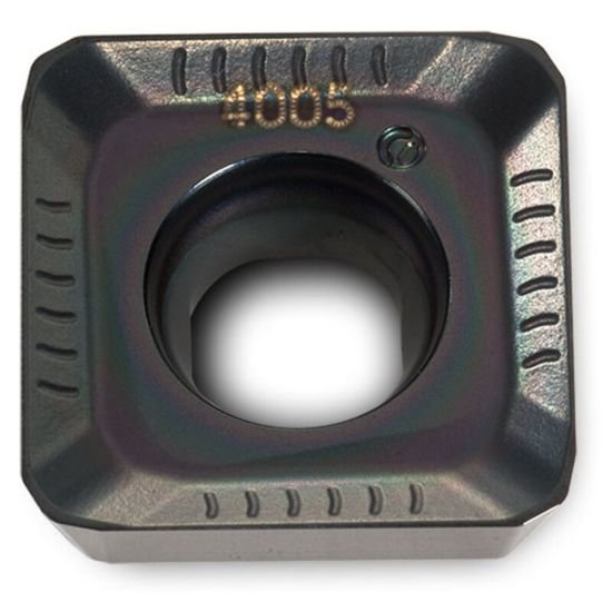 Picture of Ingersoll SDXS1305MDR-PH IN4030 Milling Insert Square 0.511 TiAIn + AlCrO GoldQuadF Insert