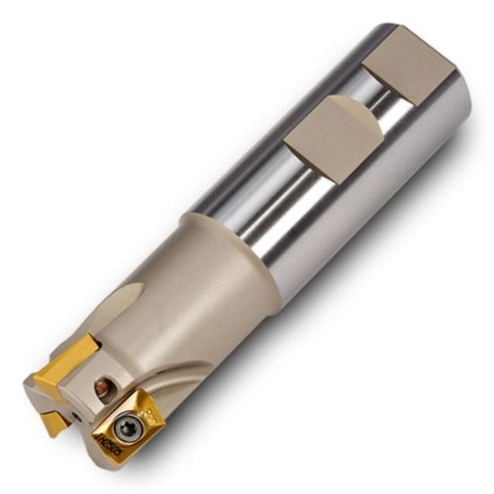 Picture of Ingersoll 12J1R-0703084R01 Milling Cutter 90.0° 0.750 Weldon 0.7500 2 Flute Coolant 0.47 Max DOC 5.000 OAL