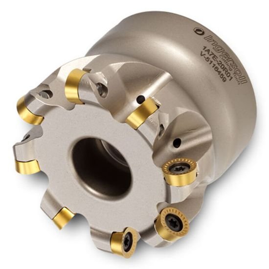 Picture of Ingersoll 1A7E-20R01 Milling Cutter Button Cutter 2.000 Shell0.7500 8 Flute Coolant 0.1575 Max DOC 1.630 OAL