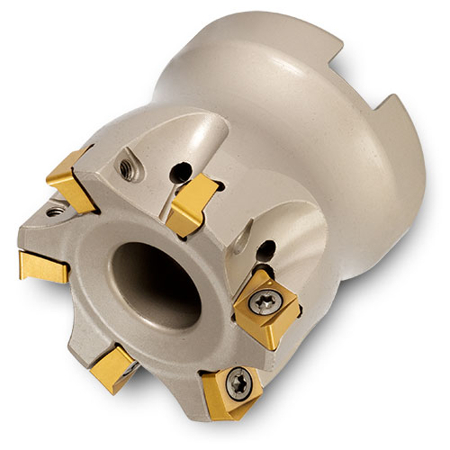 Picture of Ingersoll TJ1D-25R01 Milling Cutter Backdraft 2.500 Shell0.7500 8 Flute Coolant 0.24 Max DOC 1.570 OAL