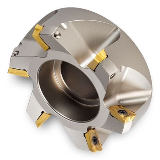 Picture of Ingersoll 2L1G-40R01 Milling Cutter 75.0° 4.000 Shell1.5000 6 Flute 0.15 Max DOC 2.000 OAL