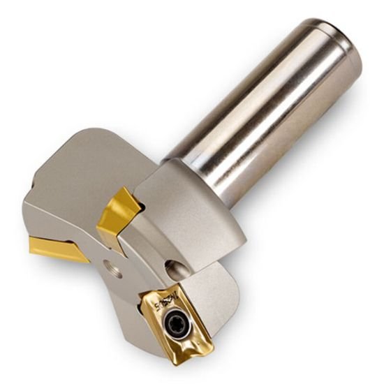 Picture of Ingersoll 12L1G-20012S7R01 Milling Cutter 75.0° 2.000 Weldon 0.7500 3 Flute Coolant 0.15 Max DOC 3.250 OAL