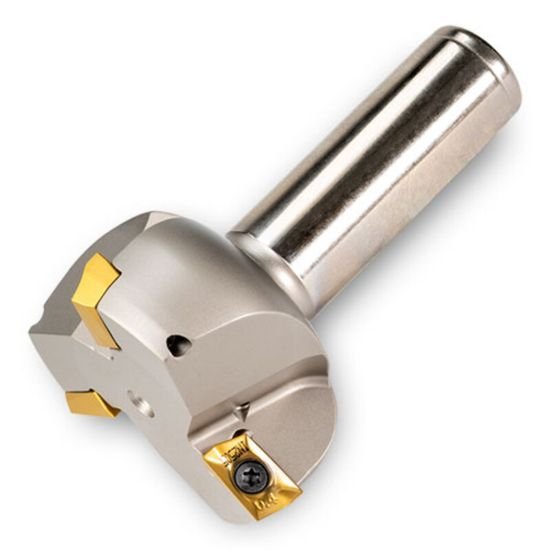 Picture of Ingersoll 12L1R-20012S7R01 Milling Cutter 70.0° 2.000 Weldon 0.7500 3 Flute Coolant 0.15 Max DOC 3.250 OAL