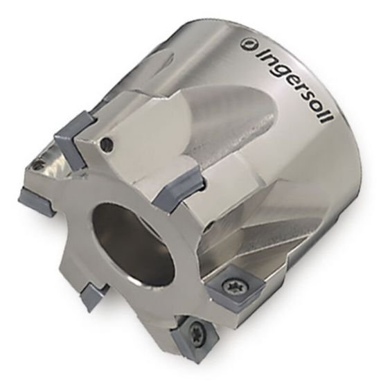 Picture of Ingersoll 5J1E-15R01 Milling Cutter 90.0° 1.500 Shell0.5000 5 Flute 0.31 Max DOC 1.570 OAL