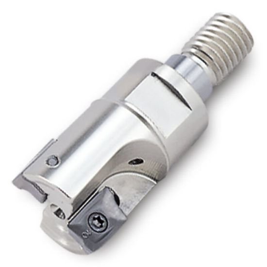 Picture of Ingersoll 12J1F-06015X5R01 Milling Cutter 90.0° 0.625 ScrewM08 2 Flute Coolant 0.47 Max DOC