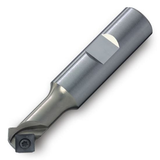 Picture of Ingersoll 15P1E-0201584R01 Milling Cutter 45.0° 0.531 Weldon 0.7500 1 Flute 0.24 Max DOC 3.500 OAL