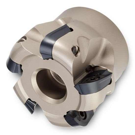 Picture of Ingersoll 2J4E-40R02 Milling Cutter 90.0° 4.000 Shell1.5000 8 Flute 0.63 Max DOC 2.000 OAL