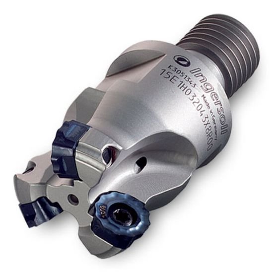 Picture of Ingersoll 15E1K-15017X8R01 Milling Cutter Button Cutter 1.500 ScrewM16 3 Flute 0.315 Max DOC