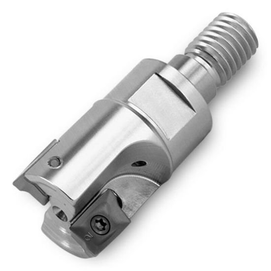 Picture of Ingersoll 12J1X-07015X6R01 Milling Cutter 90.0° 0.750 ScrewM10 2 Flute Coolant 0.49 Max DOC