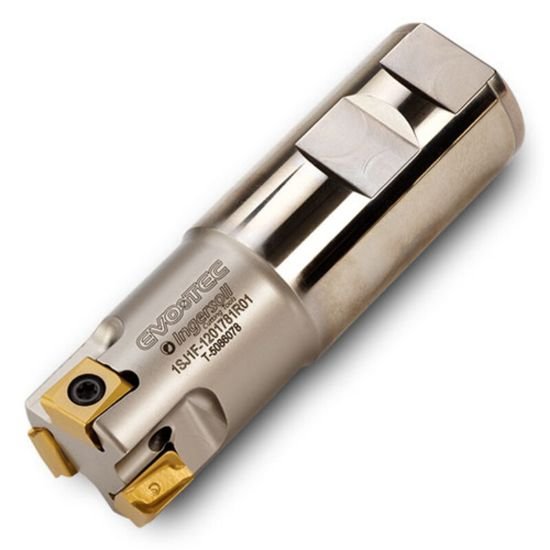 Picture of Ingersoll 1SJ1F-1201781R01 Milling Cutter 90.0° 1.250 Cylindrical1.2500 3 Flute Coolant 0.42 Max DOC 4.000 OAL