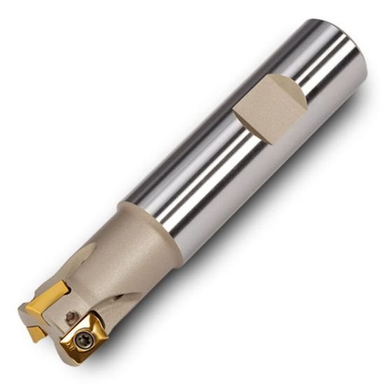 Picture of Ingersoll 12J1P016026W3R00 Milling Cutter 90.0° 0.630 Cylindrical0.6299 2 Flute Coolant 0.3543 Max DOC 3.346 OAL