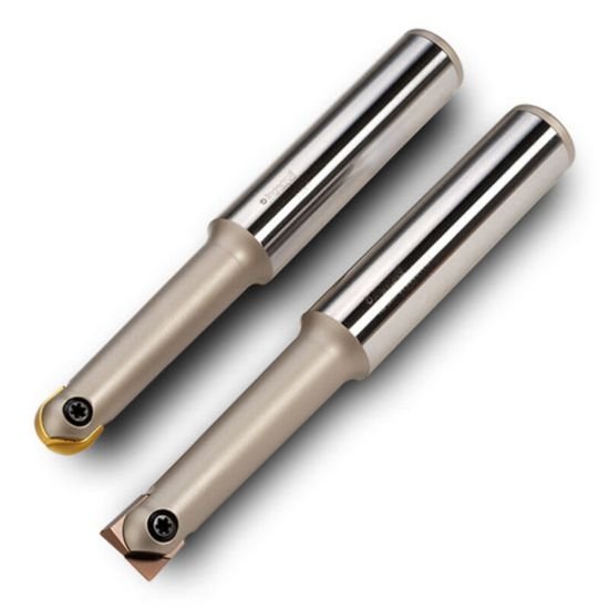 Picture of Ingersoll 12A8M-07035S7R01 Milling Cutter 0.750 Cylindrical1.0000 2 Flute Coolant 7.500 OAL