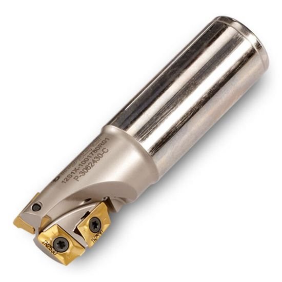 Picture of Ingersoll 12S1X-1202781R01 Milling Cutter 90.0°, Drill Mill 1.250 Cylindrical1.2500 1 Flute Coolant 0.93 Max DOC 5.000 OAL