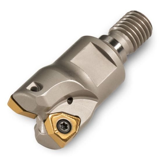 Picture of Ingersoll 1DJ1F-12017X8R01 Milling Cutter 90.0° 1.250 ScrewM16 3 Flute Coolant 0.244 Max DOC