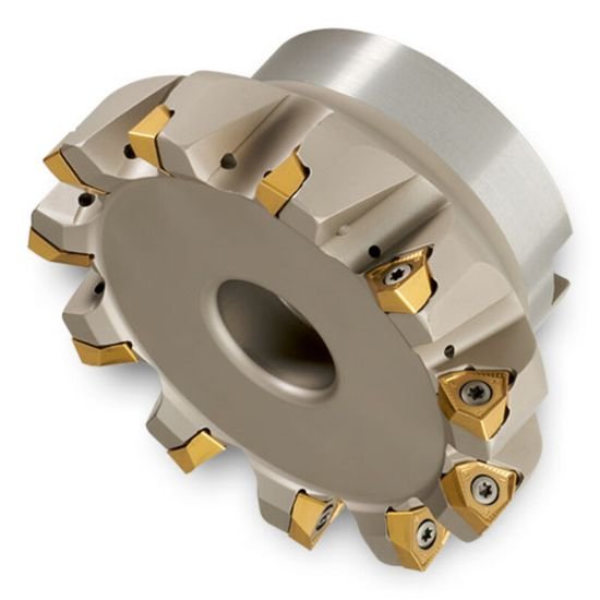 Picture of Ingersoll DJ5F-25R01 Milling Cutter 90.0° 2.500 Shell0.7500 6 Flute Coolant 0.244 Max DOC 1.570 OAL