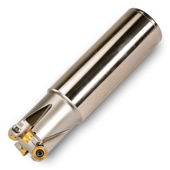 Picture of Ingersoll 15B1B-15020S5R01 Milling Cutter Button Cutter 1.500 Cylindrical1.5000 4 Flute Coolant 0.236 Max DOC 6.000 OAL