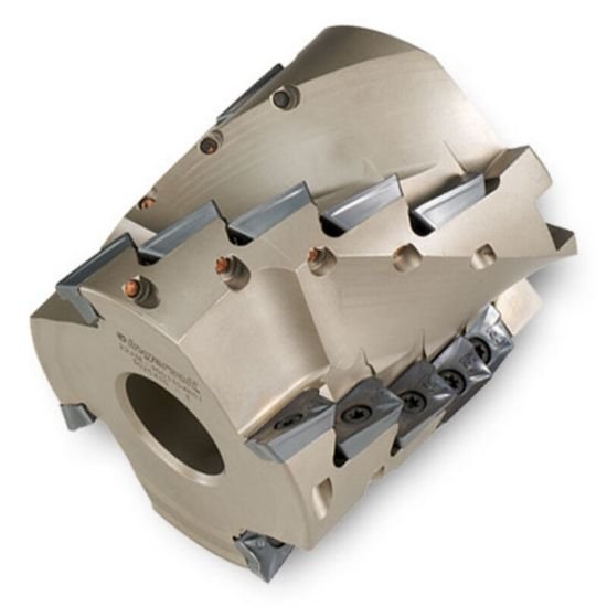 Picture of Ingersoll 22J3E-40044D5R01 Milling Cutter 90.0°, Corn Cob 4.000 Cylindrical1.5000 5 Flute 3.78 Max DOC 4.470 OAL