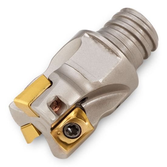 Picture of Ingersoll 12J1D-05006T8R02 Milling Cutter 90.0° 0.500 T08 3 Flute Coolant 0.22 Max DOC