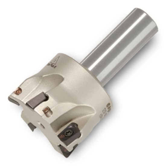 Picture of Ingersoll 12J1D-15007S4R01 Milling Cutter 90.0° 1.500 Cylindrical0.5000 7 Flute 0.22 Max DOC 1.750 OAL