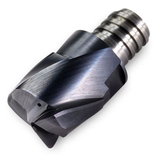 Picture of Ingersoll 46D08005TQRB080 IN2005 Dia 8mm SH T05 LOC 0.3150End Mill,Replacable Head Lens Form Carbide TiAlN Single End Carbide Lens Shape0.5906 15.00mm CHIPSURFER