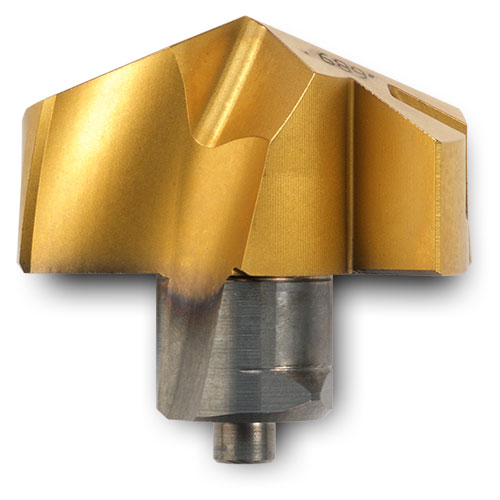 Picture of Ingersoll TPA1680R01 IN2505 0.6614 (16.80 mm) Gold Twist Replaceable Tips Steel Geometry