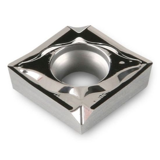 Picture of XCGT080304TA K10 Ingersoll XCGT080304TA K10 55.5° Positive Carbide 0.0160 0.41mm Radius Finishing