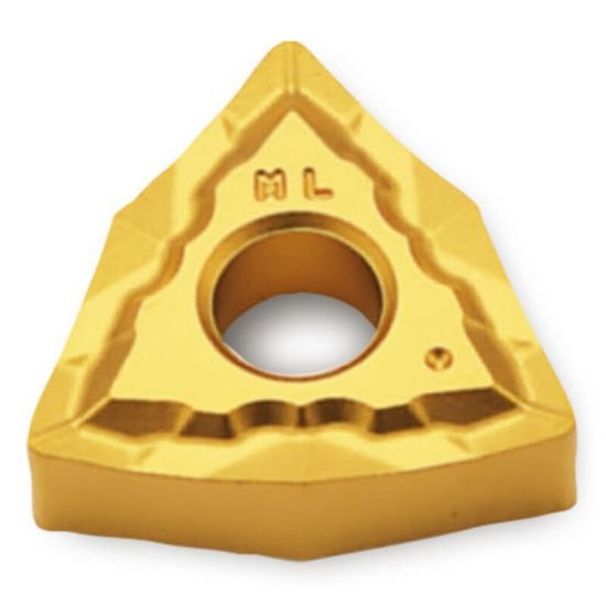 Picture of WNMG432ML TT8125 Ingersoll WNMG080408ML TT8125 Trigon Negative Carbide 0.0310 0.79mm Radius Roughing, Semi Finishing