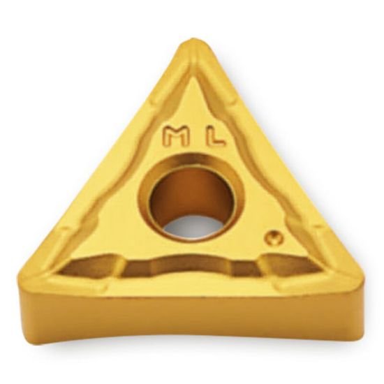 Picture of TNMG431ML TT8125 Ingersoll TNMG220404ML TT8125 Triangle Negative Carbide 0.0160 0.41mm Radius Finishing
