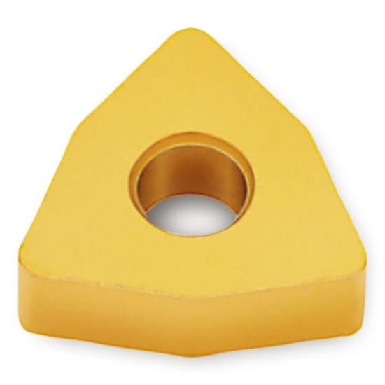 Picture of WNMA332 TT7015 Ingersoll WNMA060408 TT7015 Trigon Negative Carbide 0.0310 0.79mm Radius Roughing, Semi Finishing