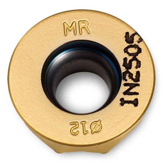 Picture of Ingersoll RJLW1204MOTN IN2540 Milling Insert Round 0.236 TiAIn + TiN FormMasterShear Insert