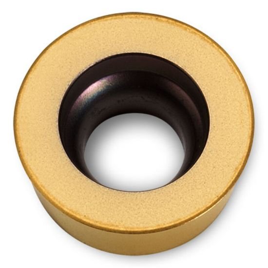 Picture of Ingersoll RJLW0803MOTN IN2505 Milling Insert Round 0.157 TiAIn + TiN FormMasterShear Insert