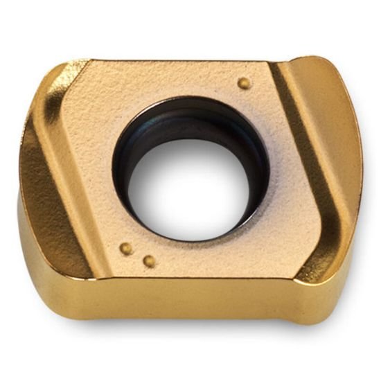 Picture of Ingersoll UNLU0603M0TR-ML IN2505 Milling Insert Tear Drop 0.060 TiAIn + TiN HiFeed Mini Insert