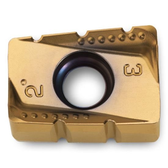 Picture of Ingersoll ZNHU160708R IN2505 Milling Insert Paralelagram 0.031 TiAIn + TiN Tetra