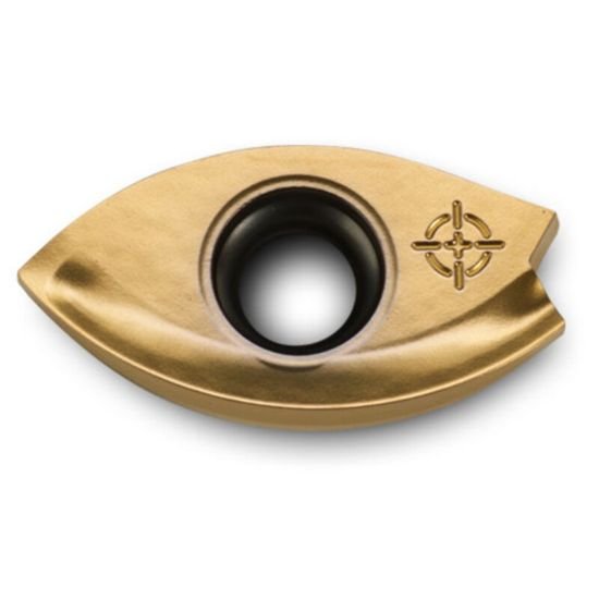 Picture of Ingersoll NBEU2505M0R IN2505 Milling Insert Ball Mill TiAIn + TiN ProDuo Insert