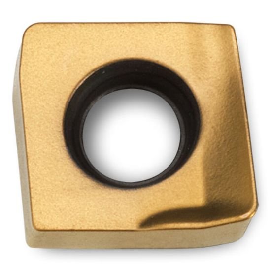 Picture of Ingersoll ENHU050304R PH IN2530 Milling Insert Paralelagram 0.015 TiAIn + TiN Tetra Insert Carbide