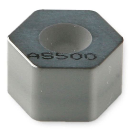 Picture of HNGX454T7-CH AS500 Ingersoll HNGX050716T7-CH AS500 Hexagon Negative Ceramic 0.0630 1.60mm Radius Roughing