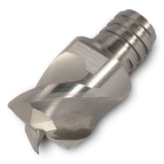 Picture of Ingersoll 46D-3727T6RD06-P IN05S Dia 3/8 SH T06 LOC 0.3750End Mill,Replacable Head Standard Flute Standard Helix Carbide Uncoated Single End Corner Radius0.0620 1.57mm CHIPSURFER