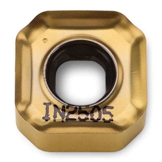 Picture of Ingersoll SNEV1204ANN-PH IN2505 Milling Insert Square 0.100 TiAIn + TiN Quad Plus