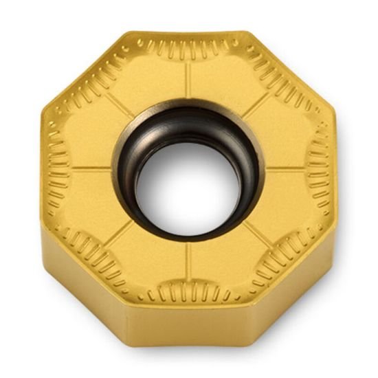 Picture of Ingersoll ONCU0505ANTN-HR IN2505 Milling Insert Octagonal 0.031 TiAIn + TiN OctoPlus