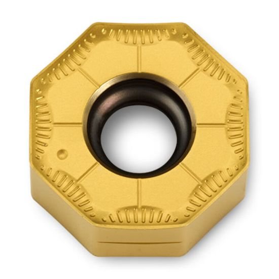 Picture of Ingersoll ONCU0505ANTN-W IN2505 Milling Insert Octagonal 0.031 TiAIn + TiN OctoPlus