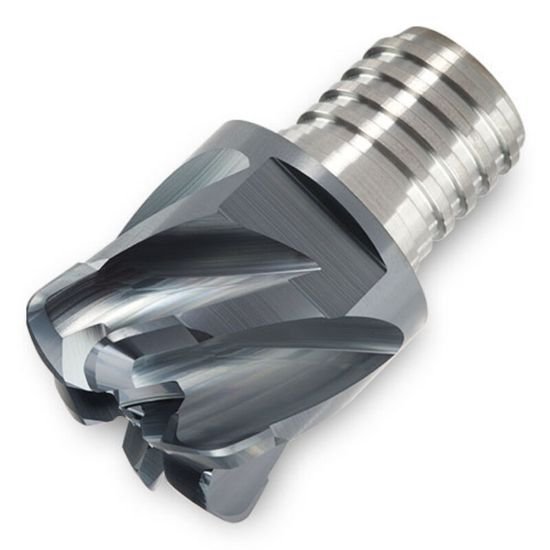 Picture of Ingersoll 48A-1004TURA20 IN2006 Dia 1 SH T15 LOC 1.00End Mill,Replacable Head Carbide TiAlN Single End High Feed0.1450 3.68mm CHIPSURFER