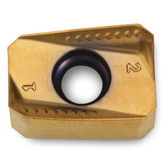 Picture of Ingersoll ANHU1607ANR IN2510 Milling Insert Paralelagram 0.062 TiAIn + TiN Tetra