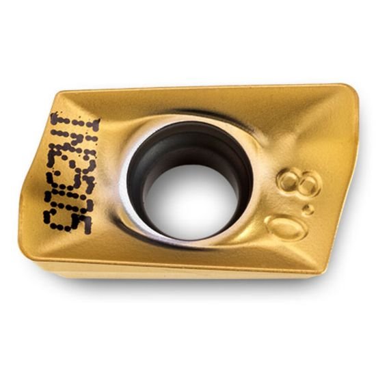 Picture of Ingersoll BOMT130416R IN2530 Milling Insert Paralelagram 0.062 TiAIn + TiN Hipos