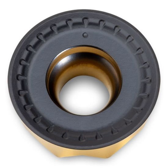 Show details for Ingersoll RJLT1605MOTN IN2530 Milling Insert Round 0.315 TiAIn + TiN FormMasterShear Insert Picture of Ingersoll RJLT1605MOTN IN2530 Milling Insert Round 0.315 TiAIn + TiN FormMasterShear Insert