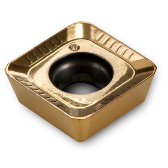 Picture of Ingersoll SDMS1906MDR-PH IN2505 Milling Insert Square 0.178 TiAIn + TiN GoldQuadF Insert