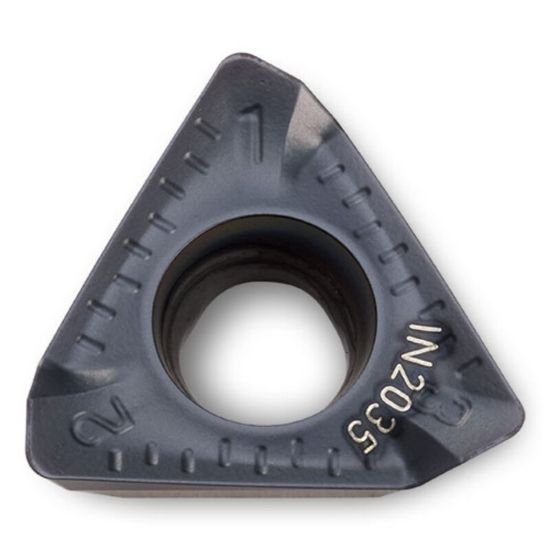 Picture of Ingersoll THLS100508R-HR IN2035 Milling Insert Triangle 0.031 TiAlN HiPosTrio Insert