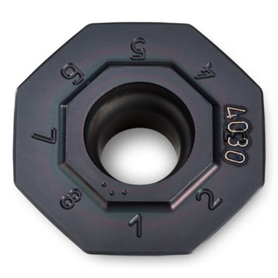 Picture of Ingersoll OFMW0705AFTN IN4005 Milling Insert Octagonal 0.031 TiAIn + AlCrO Chase Octo