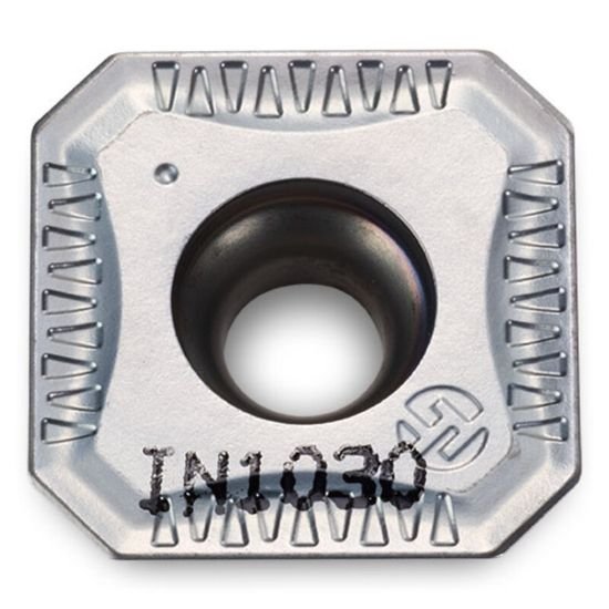 Picture of Ingersoll SEKT 12T3AFTN-M IN2510 Milling Insert Square 0.043 TiAIn + TiN ISO Milling Insert