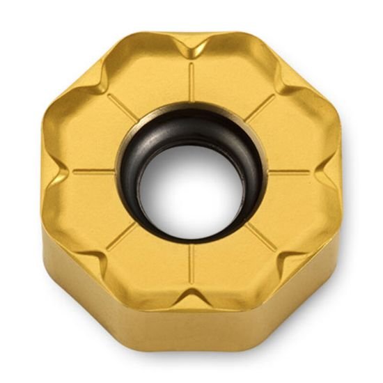 Picture of Ingersoll ONCU050520TN IN2505 Milling Insert Octagonal 0.078 TiAIn + TiN OctoPlus