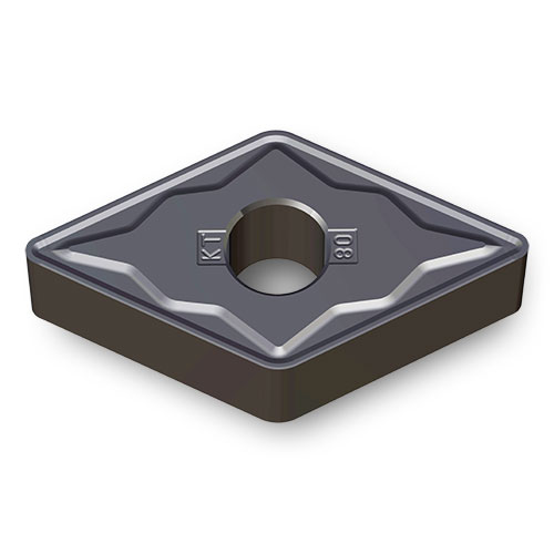 Picture of DNMG442KT TT7005 Ingersoll DNMG150608KT TT7005 55.0° Negative Carbide 0.0310 0.79mm Radius Roughing, Semi Finishing
